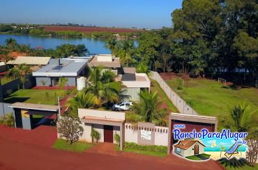 Recanto do Sabiá para Alugar em Miguelopolis - Vista Aérea do Rancho