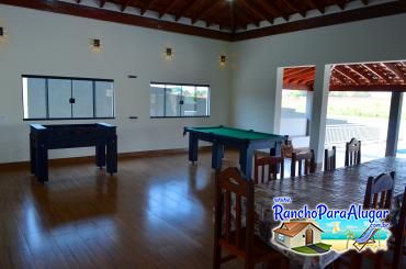 Hotel e Rancho Girassol para Alugar em Miguelopolis - Sala de Jogos