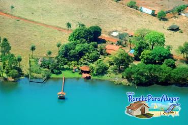 Rancho do Peixe - Pacu para Alugar em Miguelopolis - Vista Aérea