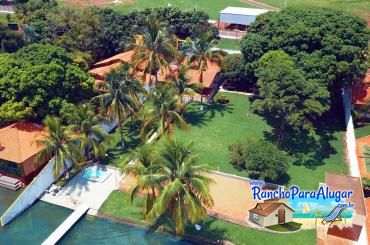 Rancho Cantinho do Céu para Alugar em Miguelopolis - Prainha e Piscina Infantil