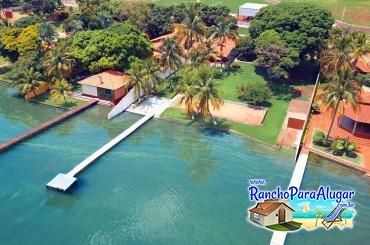 Rancho Cantinho do Céu para Alugar em Miguelopolis - Prainha e Piscina Infantil