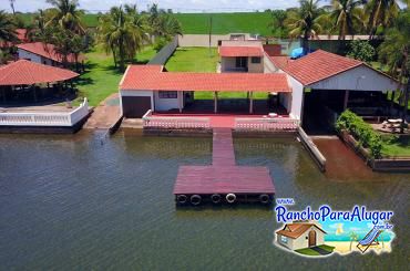 Rancho Recanto do Rio Grande para Alugar em Miguelopolis - Vista Aérea