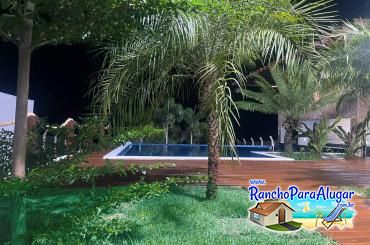 Rancho Jangada para Alugar em Miguelopolis - Vista da Varada para a Piscina