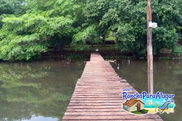 Rancho 12 para Alugar e à Venda em Miguelopolis - Vista do Pier para o Rancho